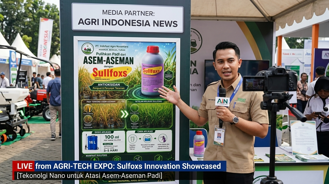 PT Indofast Agro Nusantara Dorong Pertanian Produktif Lewat Inovasi Pupuk