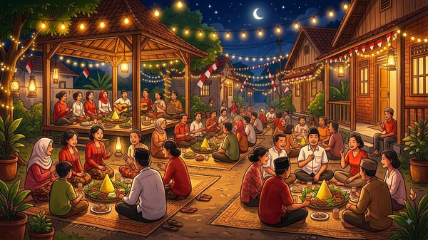 Tirakatan Malam 17 Agustus di Jawa Timur, Tradisi Warga Menjaga Semangat Kemerdekaan
