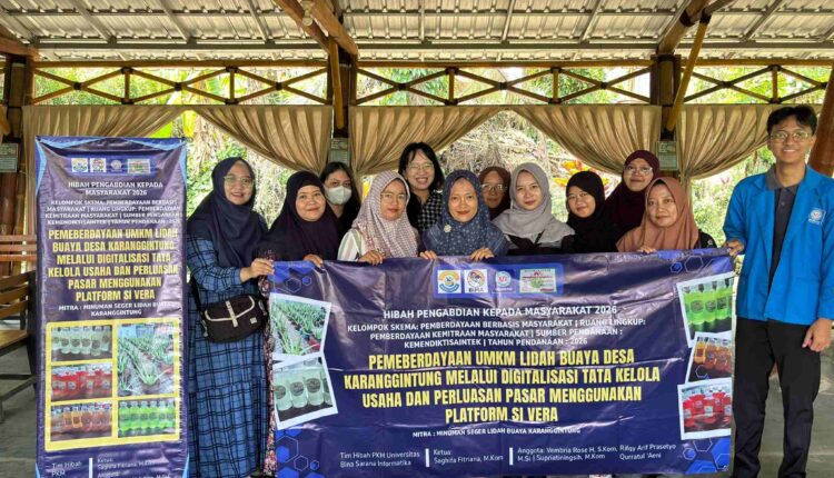 Bidik Digitalisasi UMKM Lidah Buaya Karanggintung, Dosen UBSI Raih Hibah BIMA 2026
